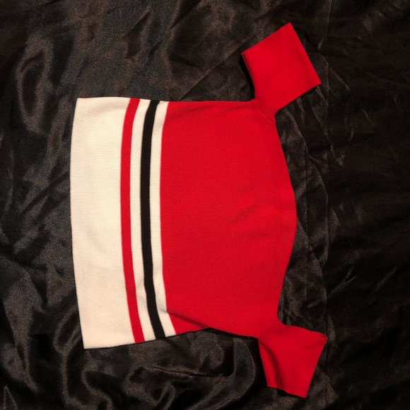 Off shoulder crop top❣️ - Picture 3 of 4